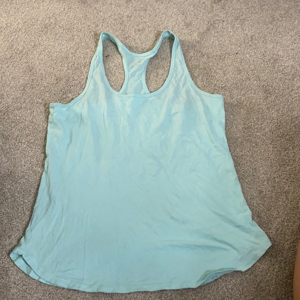 Blue/Teal workout tank!